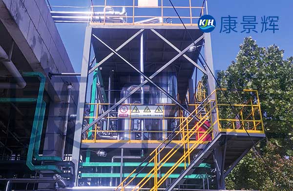 每小時處理量5噸的有機(jī)雜鹽MVR蒸發(fā)器